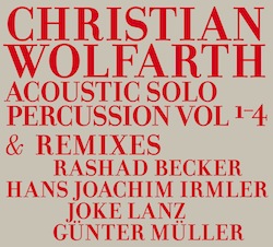 CD-Cover acoustic solo percussion volume 1-4 & Remixes